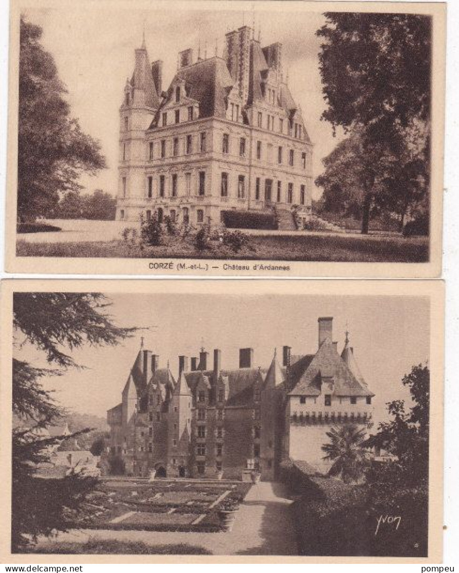 QT - Lot 20 cartes  - Chateaux de France