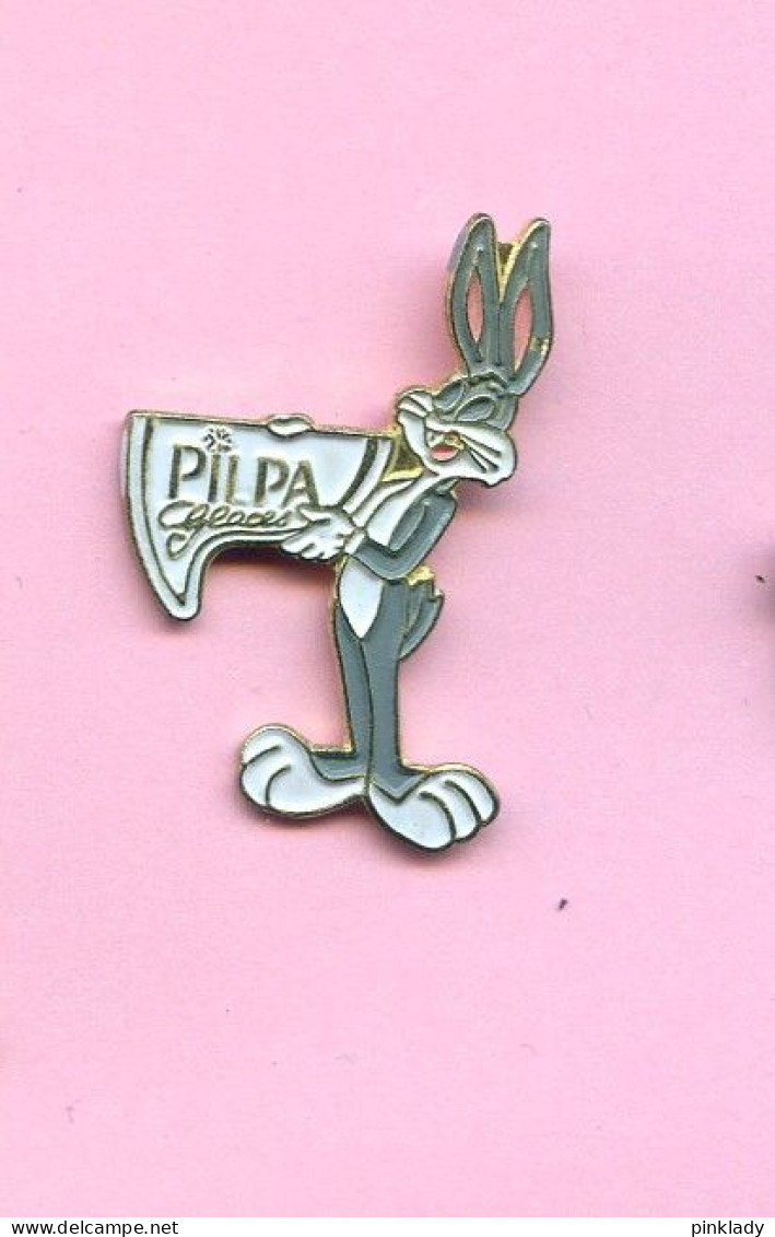 Rare Pins Bd Bugs Bunny Lapin Pilpa Ab507 - Comics