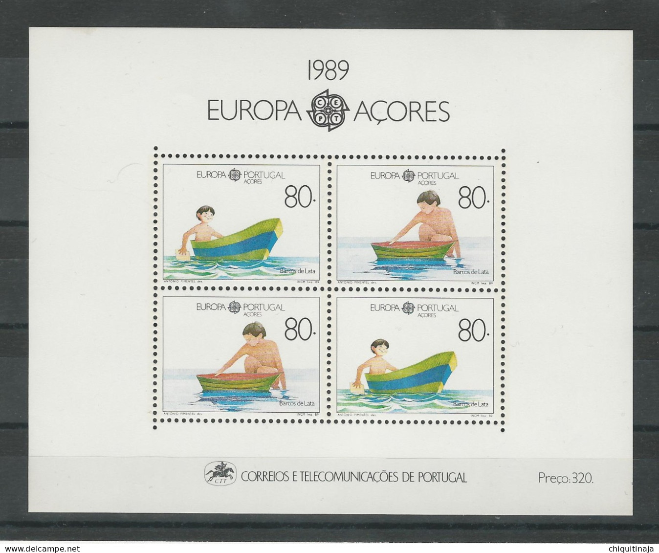 Portugal / Azores 1989 “Europa: Juegos Infantiles” MNH/** - Azoren