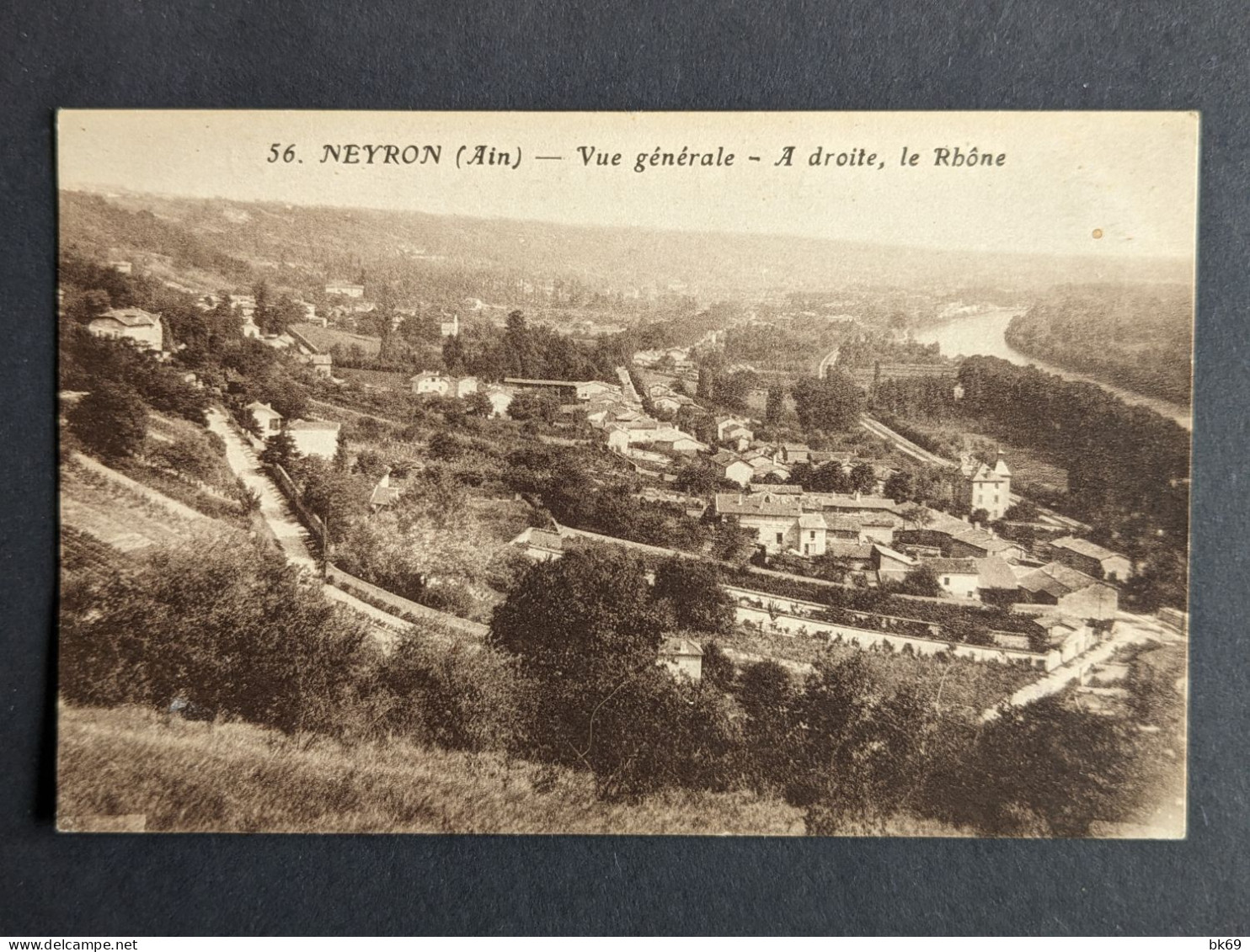 Neyron Miribel Vue Générale à Droite Le Rhône - Ohne Zuordnung