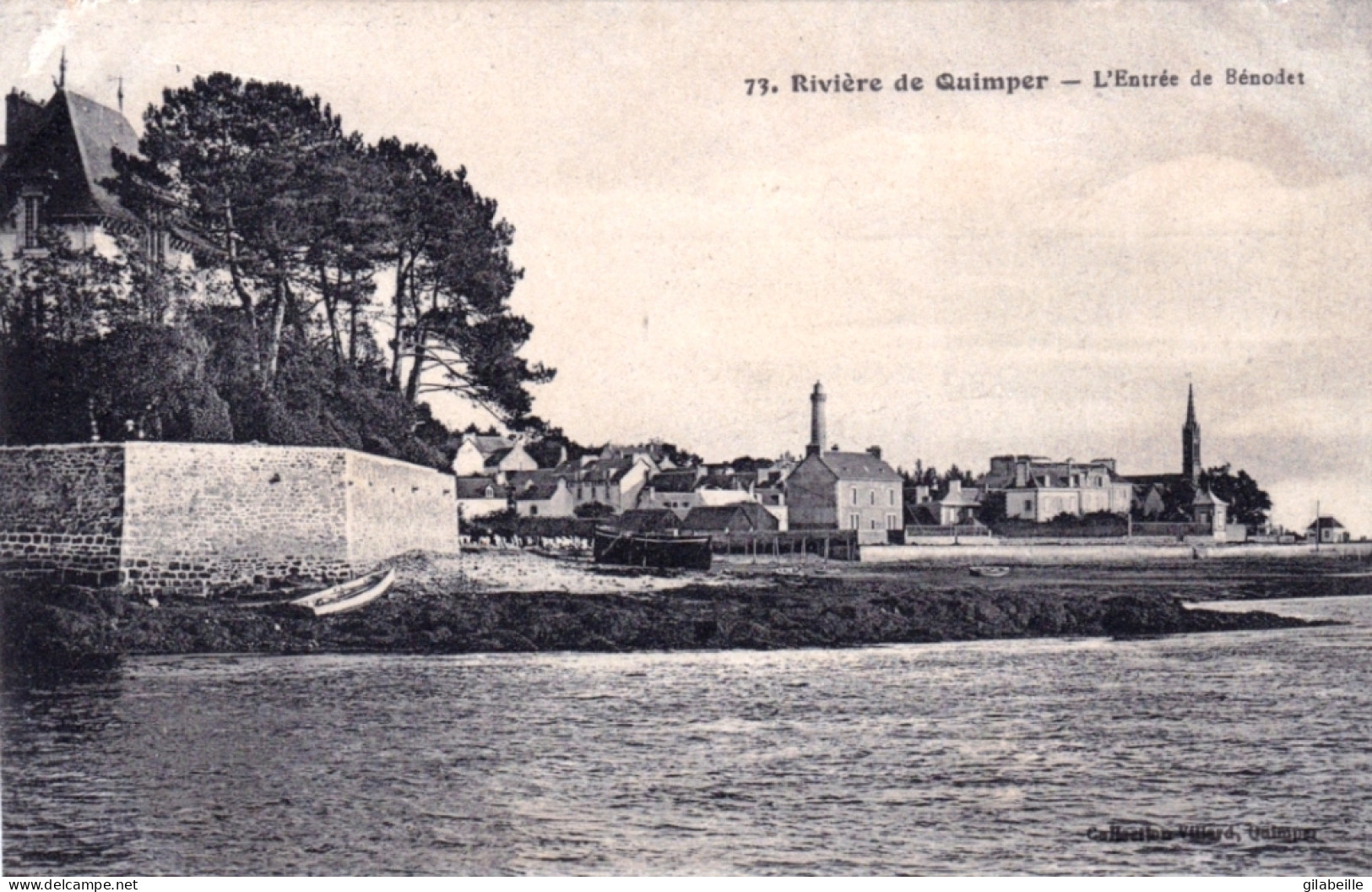 29 - Finistere - Riviere De Quimper - L'entrée De BENODET - Bénodet