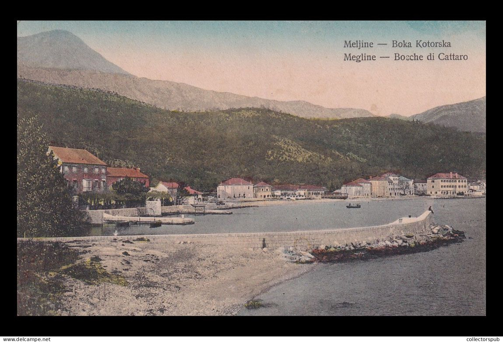MONTENEGRO MELJINE Vintage Postcard WWI - Montenegro