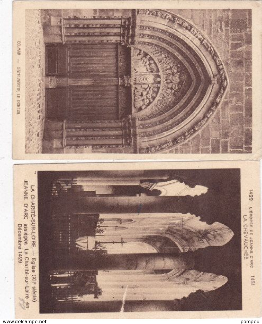 QT - Lot 20 Cartes  - Cathedrales / Abbayes / Eglises De France - 5 - 99 Cartes
