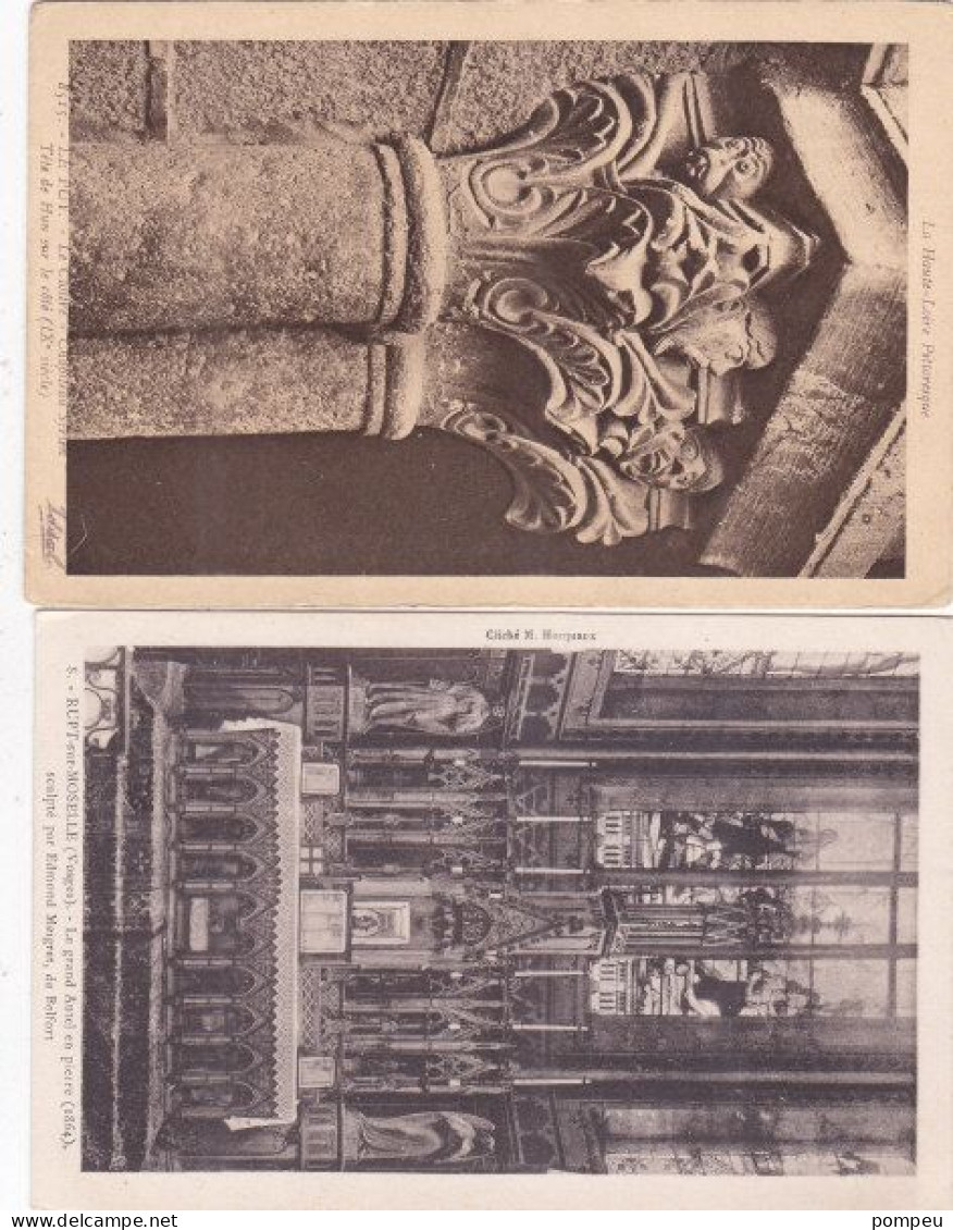 QT - Lot 20 cartes  - Cathedrales / Abbayes / Eglises de France