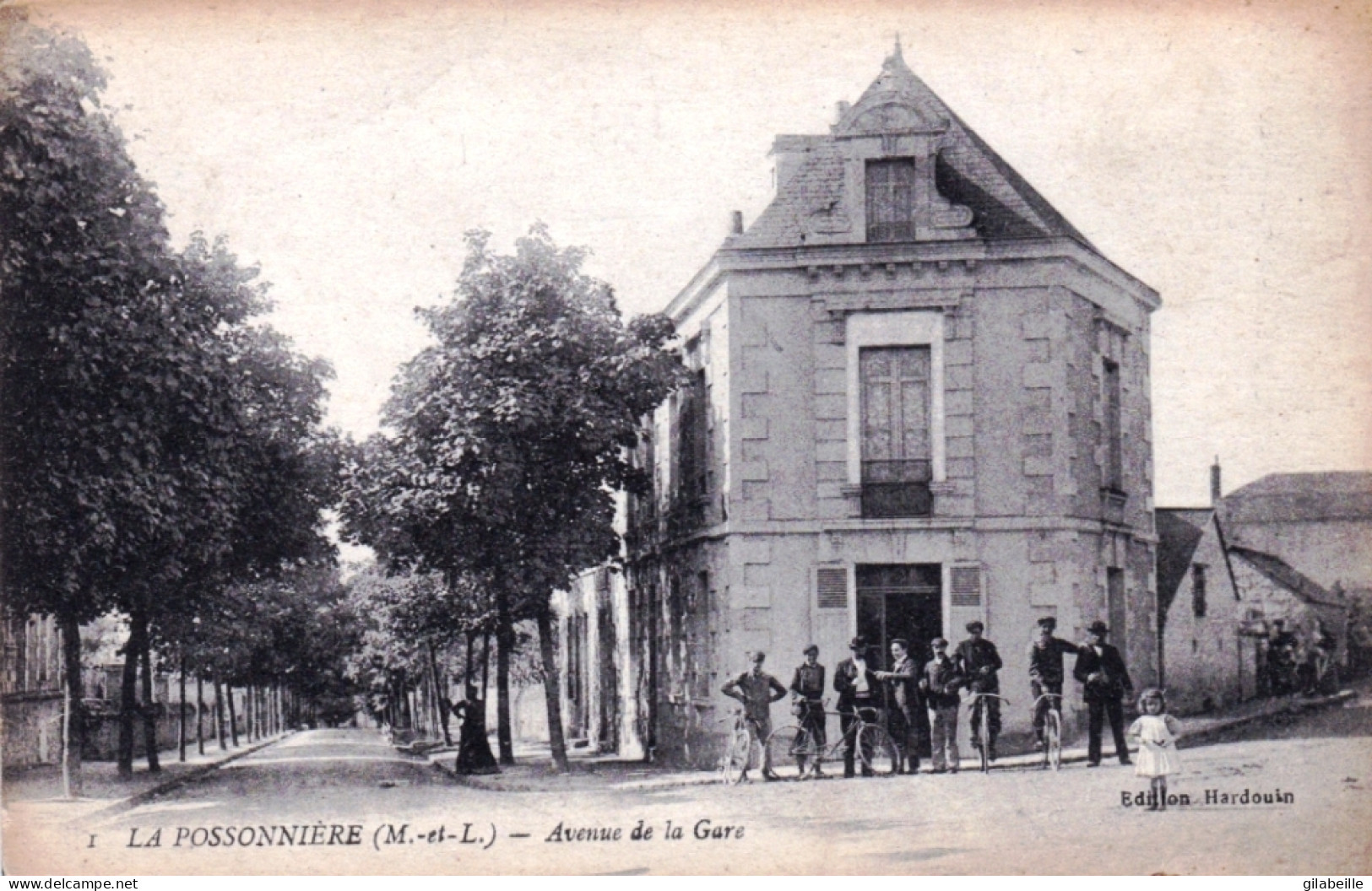 49 - Maine Et Loire - LA POSSONNIERE - Avenue De La Gare - Autres & Non Classés