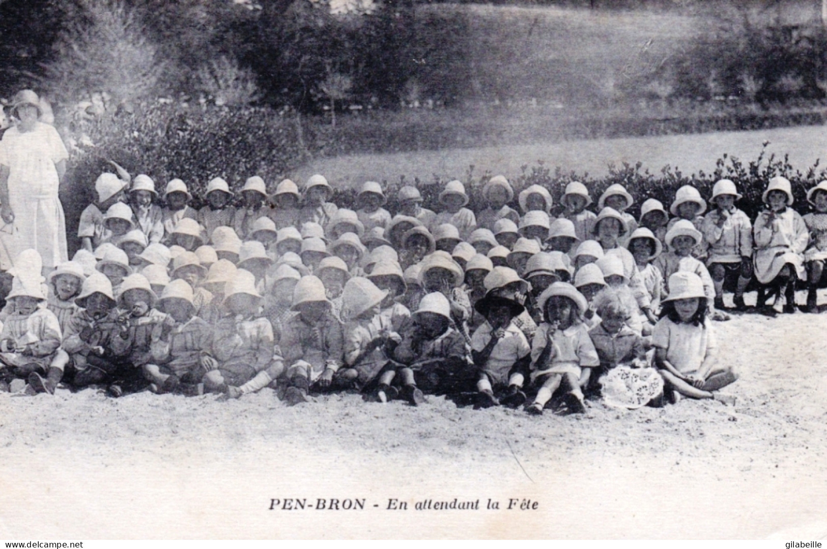 44 - Loire Atlantique - LA TURBALLE - LE CROISIC - PEN-BRON - En Attendant La Fête - Le Pouliguen