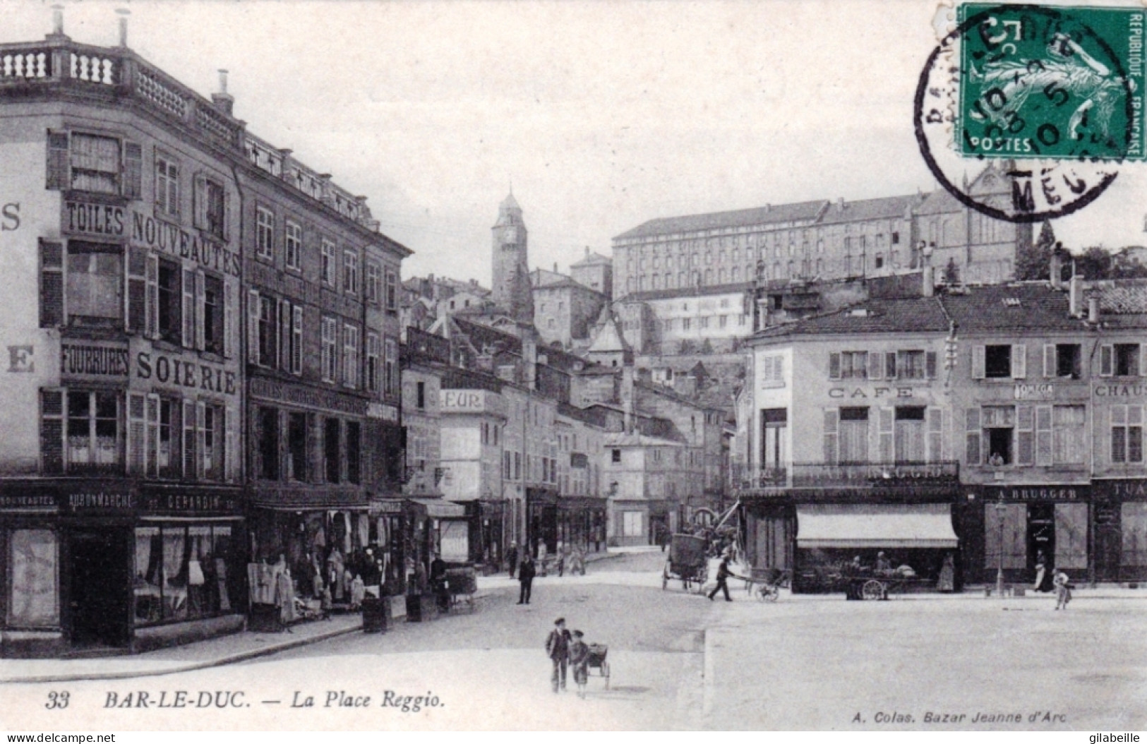 55 - Meuse - BAR Le DUC - La Place Reggio - Bar Le Duc