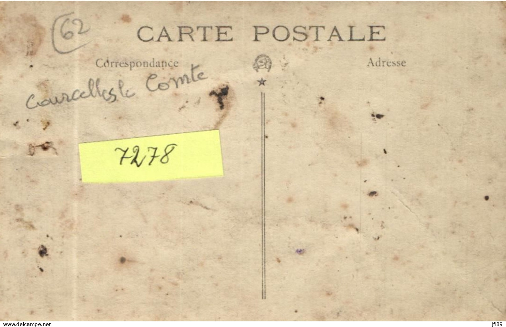 [62] Pas De Calais > Courcelles Le Comte - 7278 - Other & Unclassified