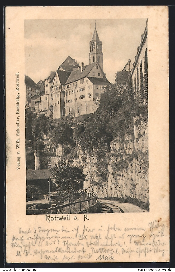 AK Rottweil, Ortsansicht  - Rottweil