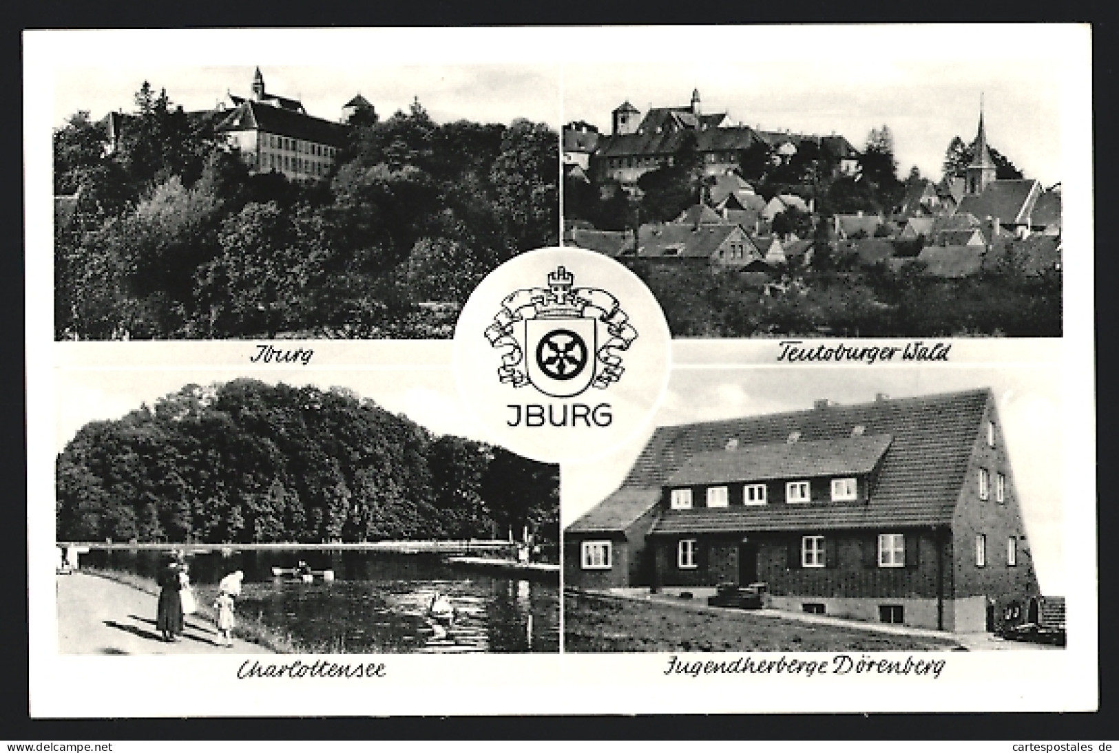 AK Iburg, Charlottensee, Jugendherberge Dörenberg, Panorama  - Other & Unclassified