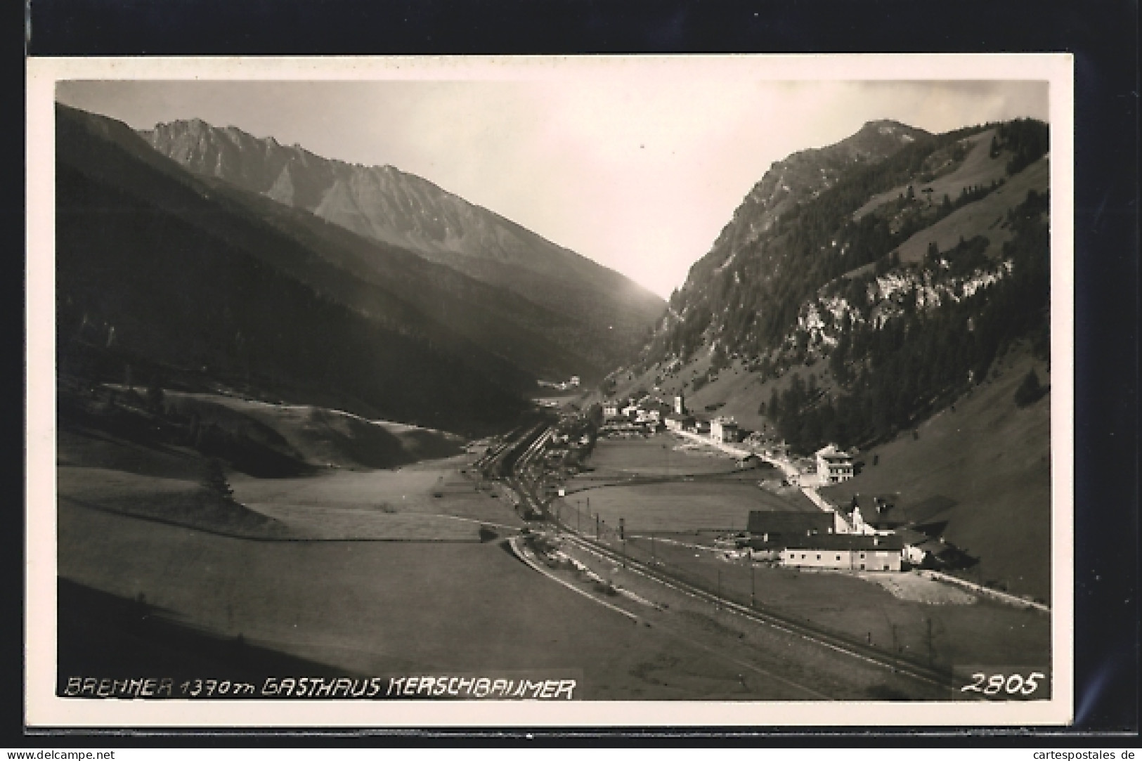 AK Gries Am Brenner, Gasthof Kerschbaumer  - Autres & Non Classés