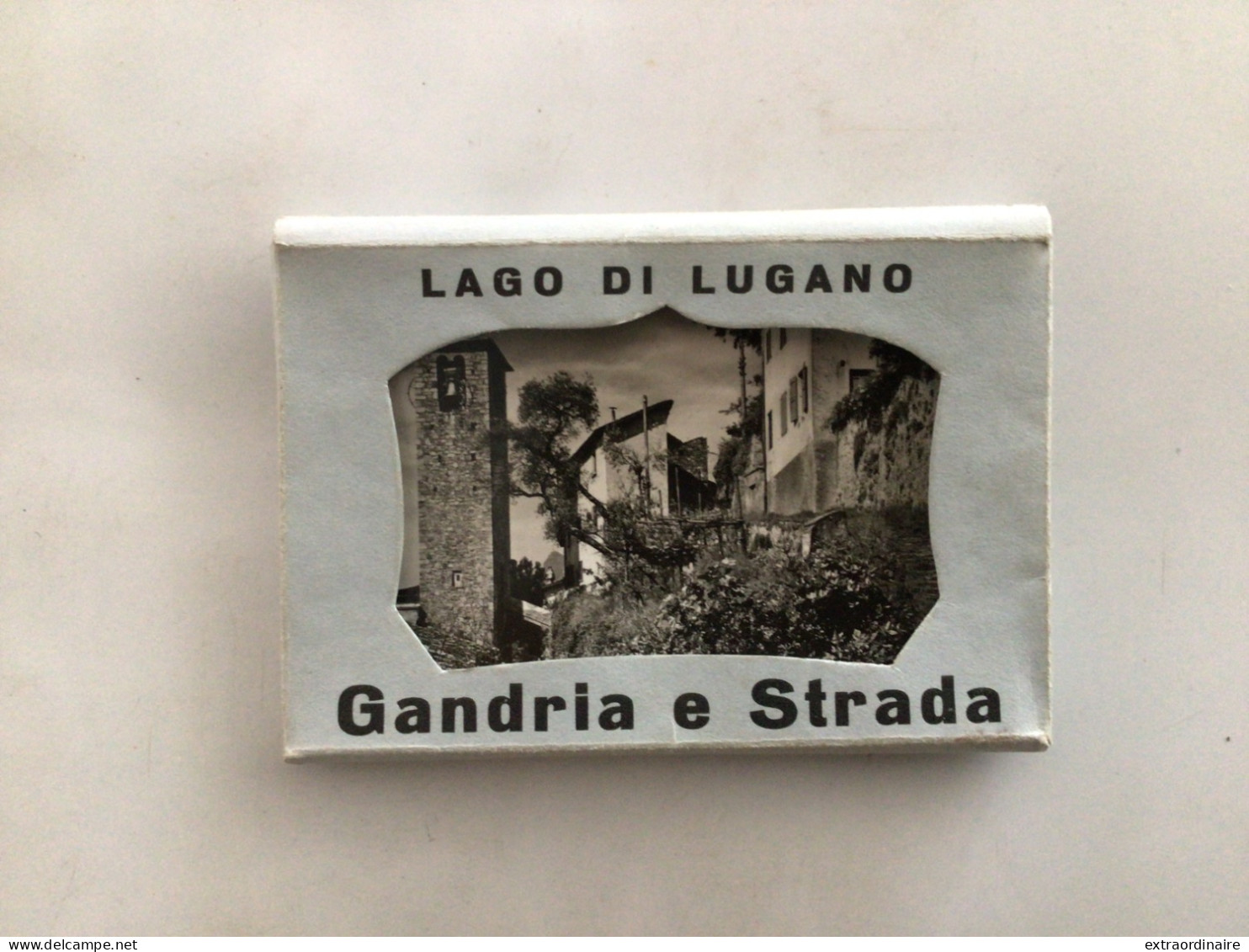 Lugano Lago Gandria E Strada Carnet Bloc 10 Photos - Gandria 