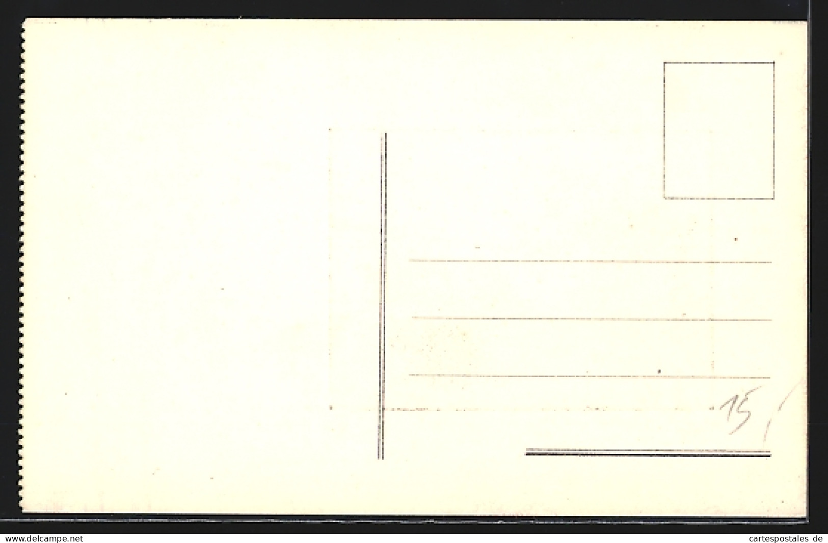 Cartolina Firenze, Flusspartie Mit Brücke Und Verziertem Goldrahmen  - Firenze