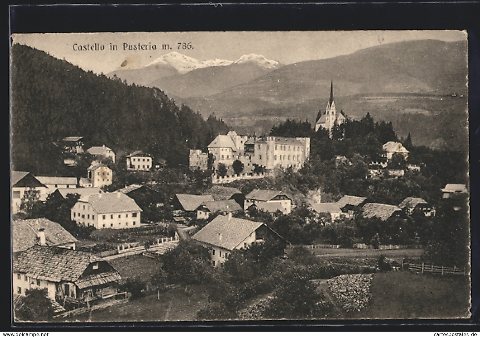 Cartolina Chienes /Val Pusteria, Castello In Pusteria  - Sonstige & Ohne Zuordnung
