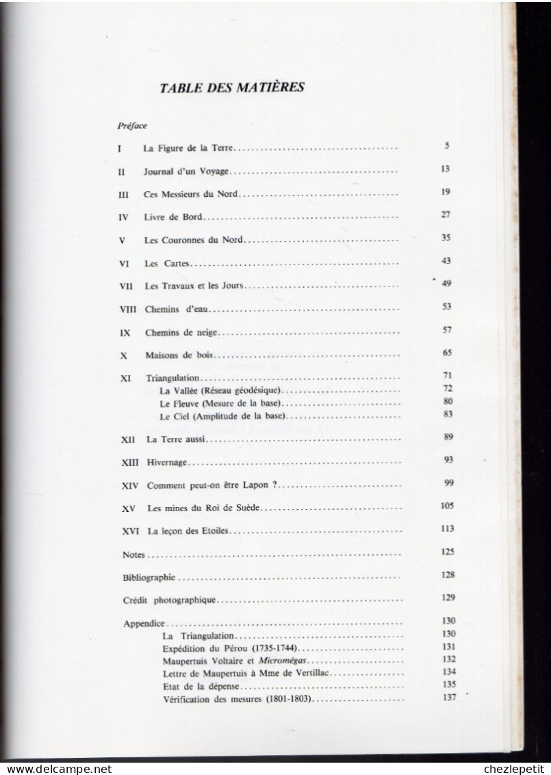 LA FIGURE DE LA TERRE Récit De L'expédition Française En Laponie Suédoise - Geschichte