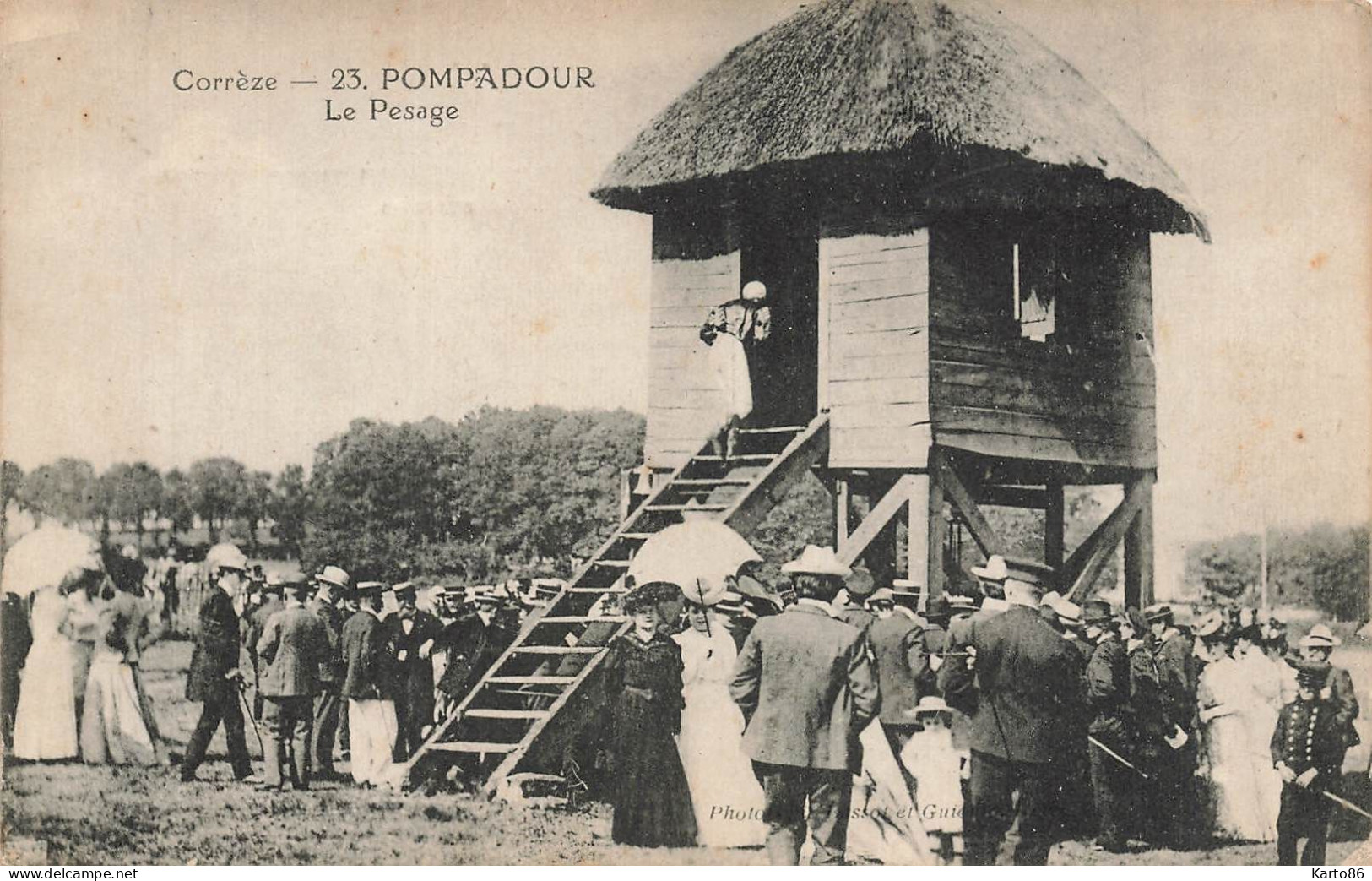 Pompadour * Le Pesage * Thème Hippisme Hippique Chevaux équitation - Altri & Non Classificati