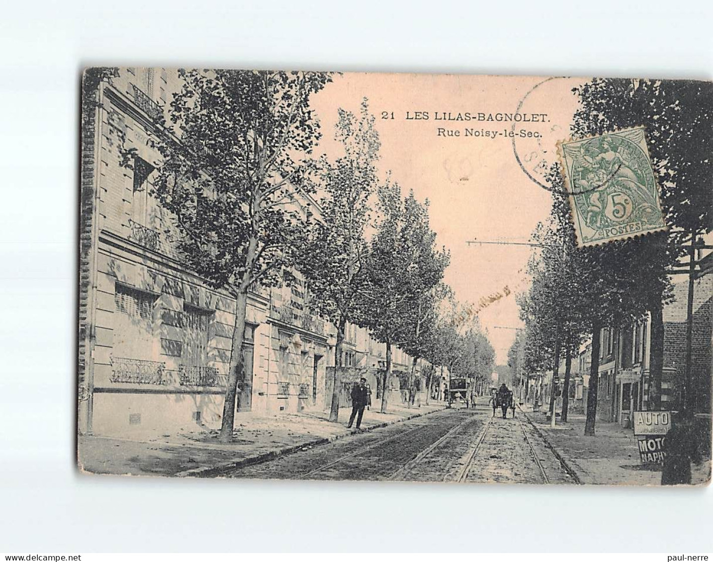 LES LILAS BAGNOLET : Rue Noisy-le-Sec - état - Les Lilas