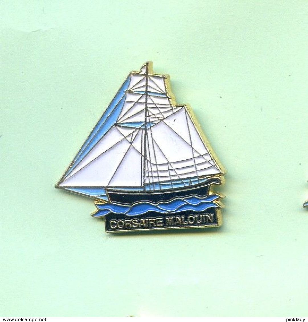 Rare Pins Bateau Voilier Corsaire Malouin Ab538 - Barcos