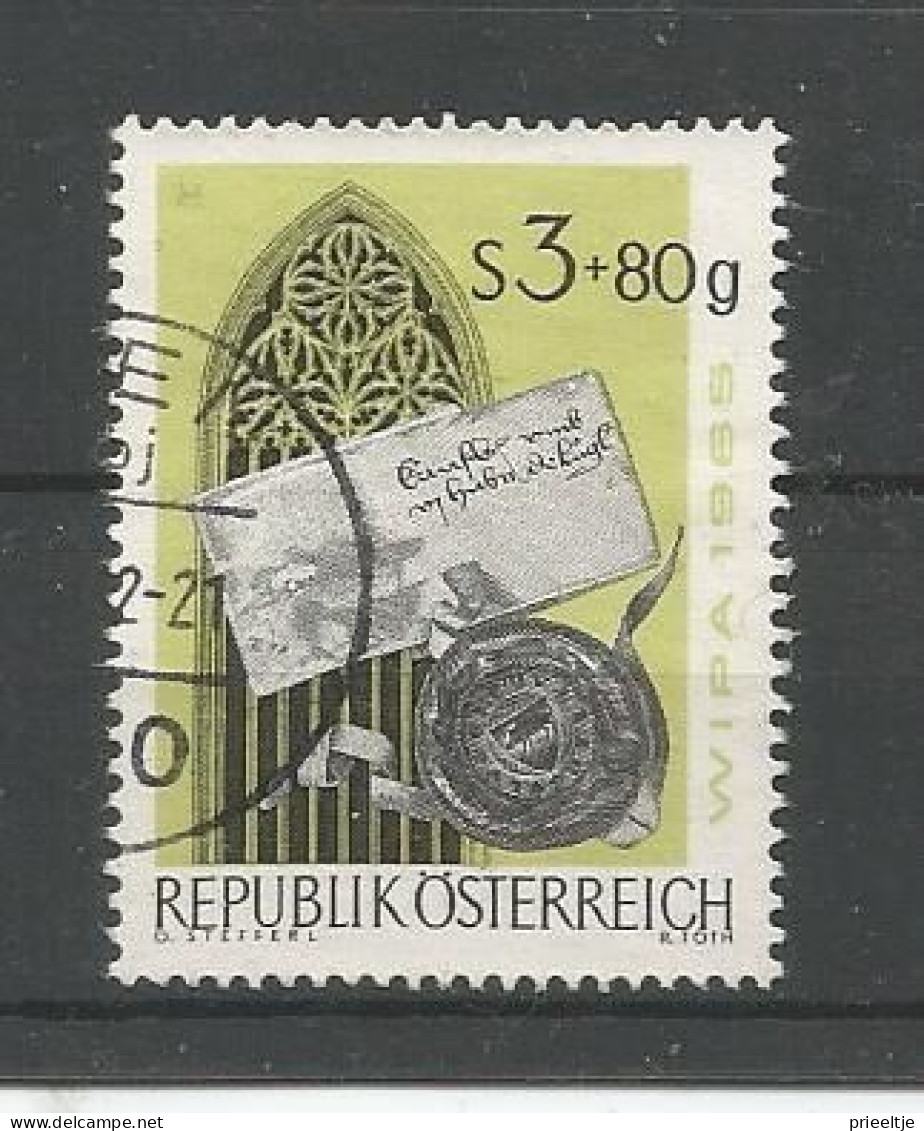 Austria - Oostenrijk 1965 Gothic Message  Y.T. 1023 (0) - Gebruikt