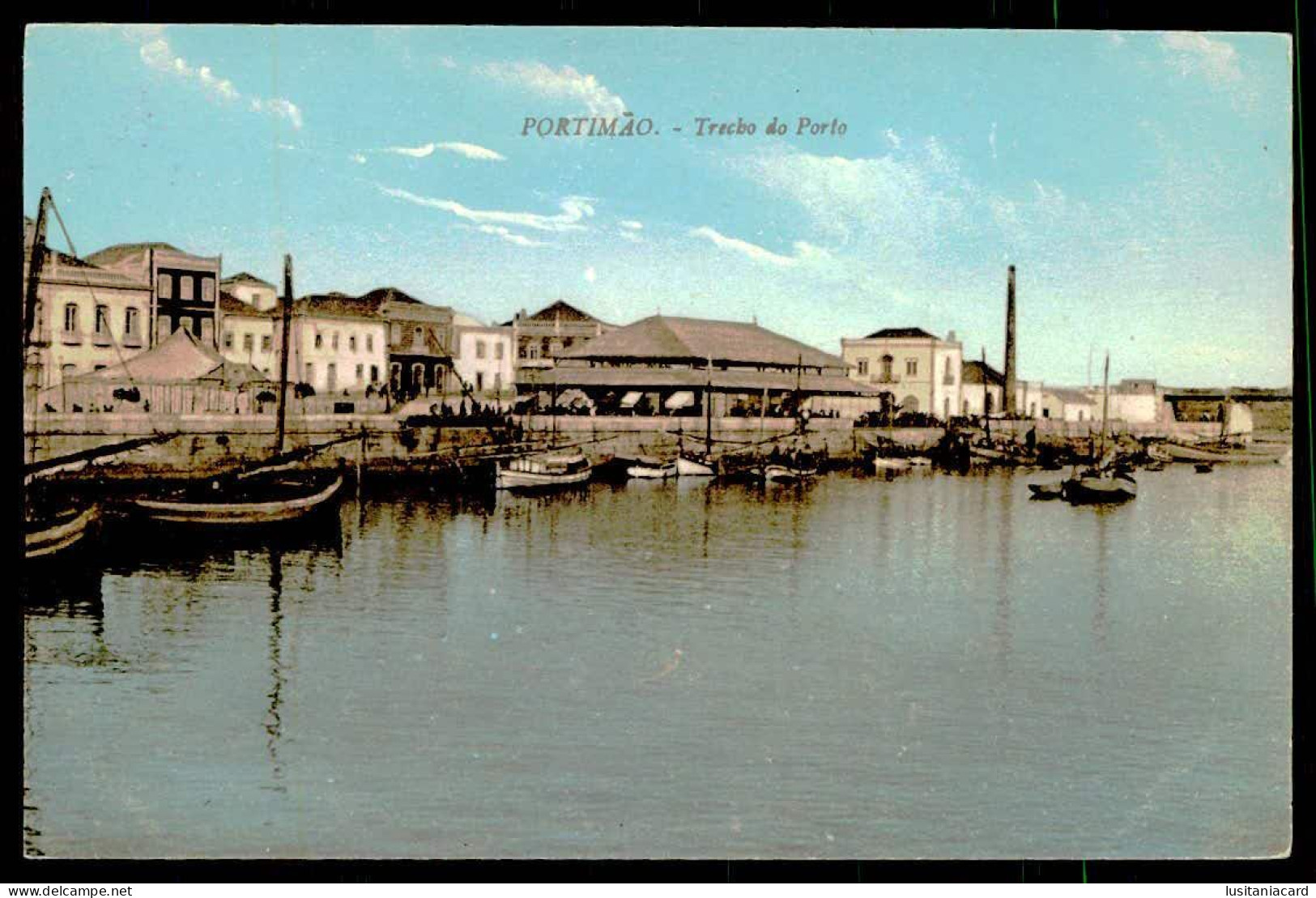 ALGARVE -PORTIMÃO - Trecho Do Porto. (Edição De Luis Urbano Dos Santos) Carte Postale - Faro