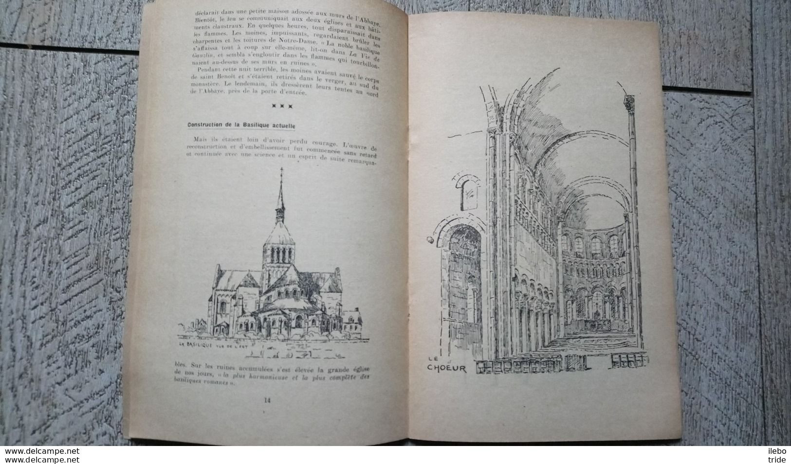 Guide L'abbaye Bénédictine Et Basilique Romane De Saint Benoît Sur Loire Collection Viator 1946 - Pays De Loire