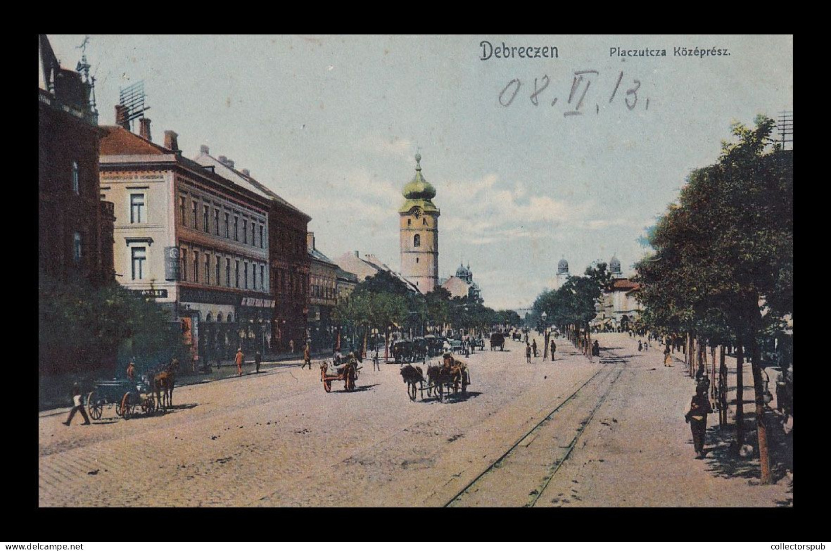 DEBRECEN 1908. Vintage Postcard163439 - Hungary