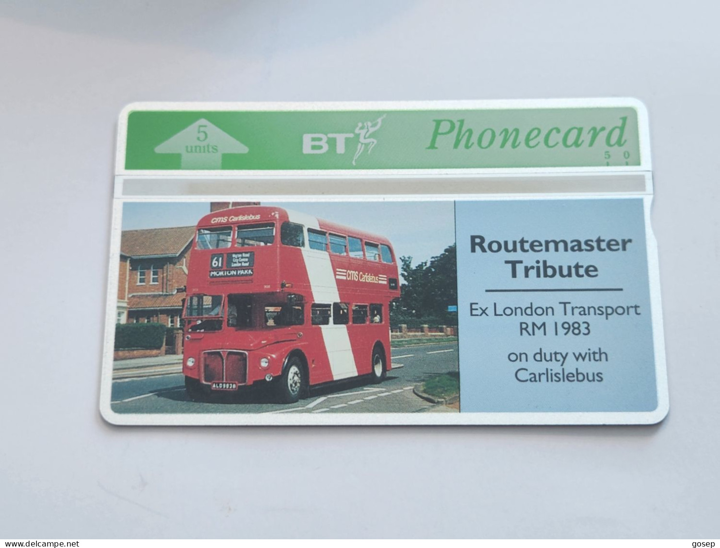 United Kingdom-(BTG-192)-Route Master Tribute-(1)-(196)(5units)(347H01562)(tirage-600)(price Cataloge-8.00£-mint - BT Allgemeine