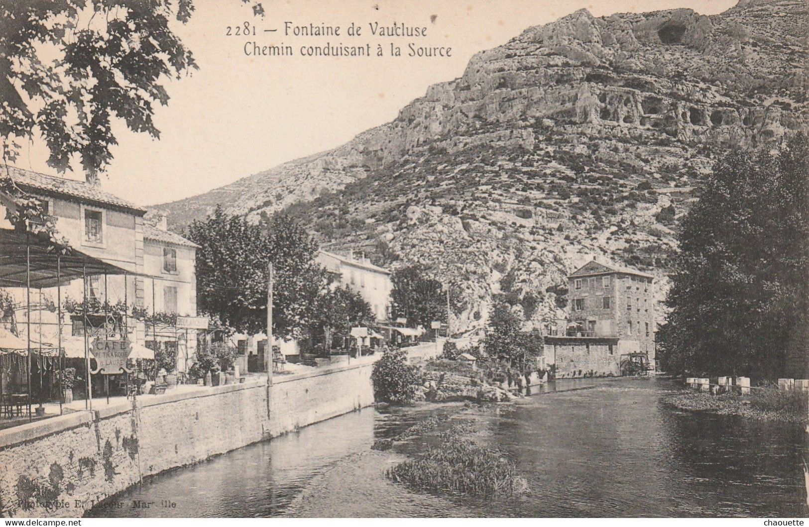 Fontaine De Vaucluse  Chemin Conduisant A La Source   No.2281 - Sonstige & Ohne Zuordnung