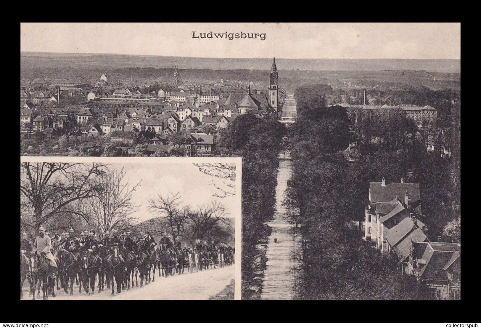 LUDVIGSBURG 1915. Ca. Vintage Postcard - Sonstige & Ohne Zuordnung