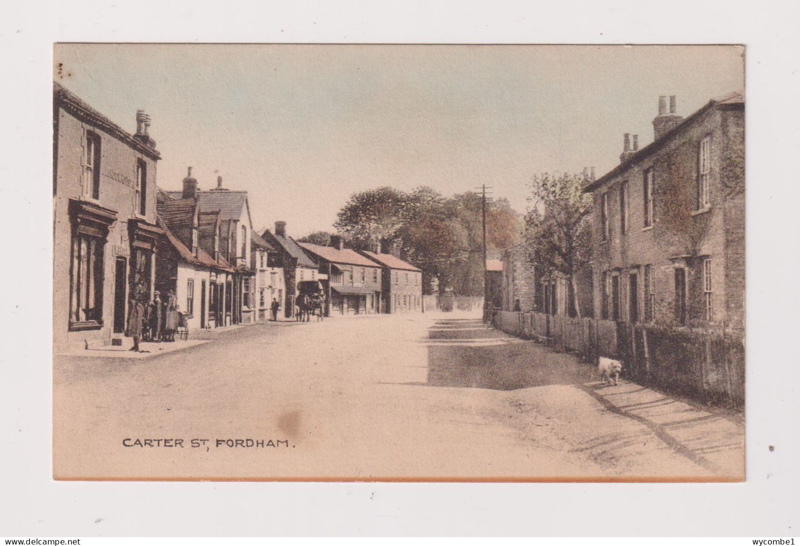ENGLAND -  Fordham Carter Street  Unused Vintage Postcard - Andere & Zonder Classificatie