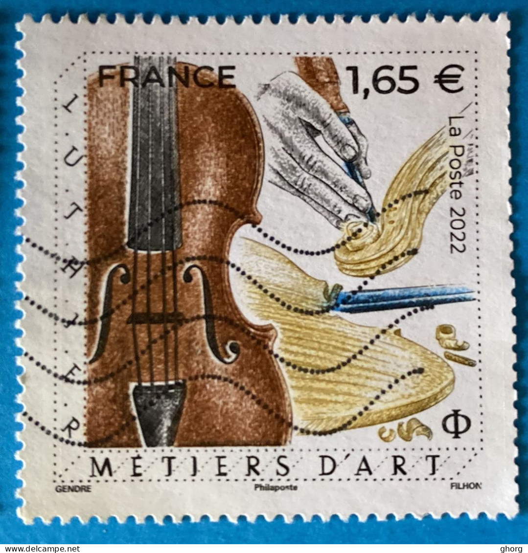 France 2022 : Les Métiers D'Art, Luthier N° 5555 Oblitéré - Used Stamps