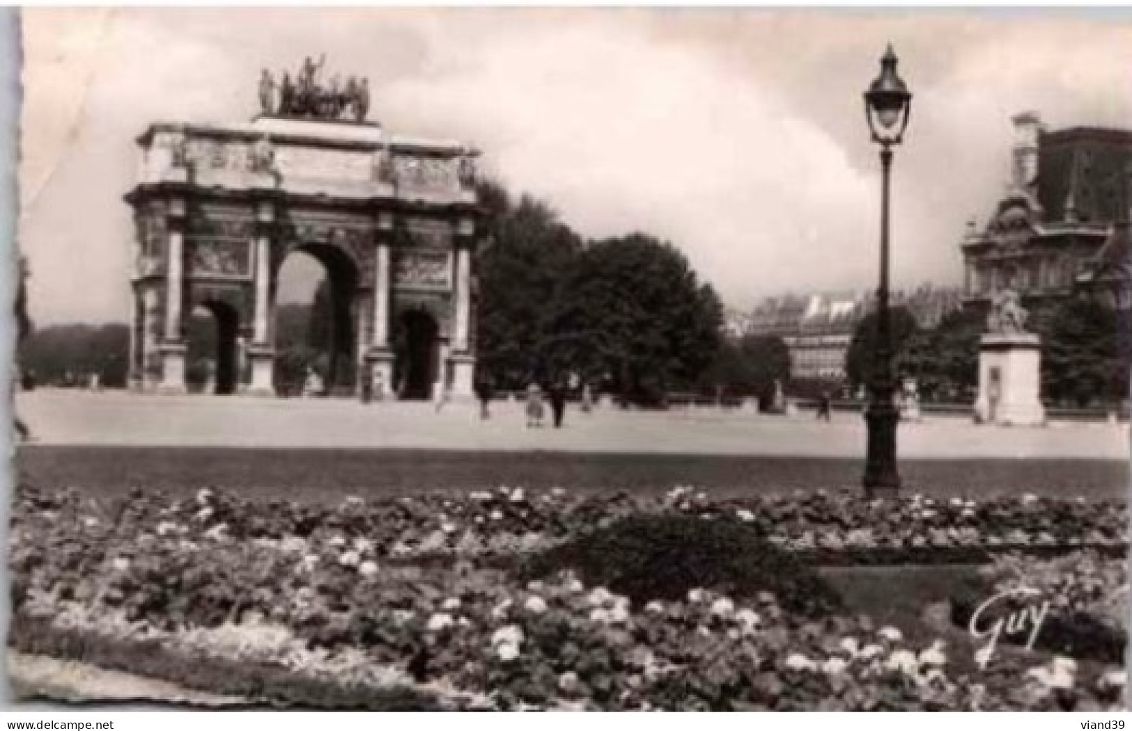 PARIS. - Place Et Arc De Triomphe Du Carrousel  (1806).    Non Circulée - Squares