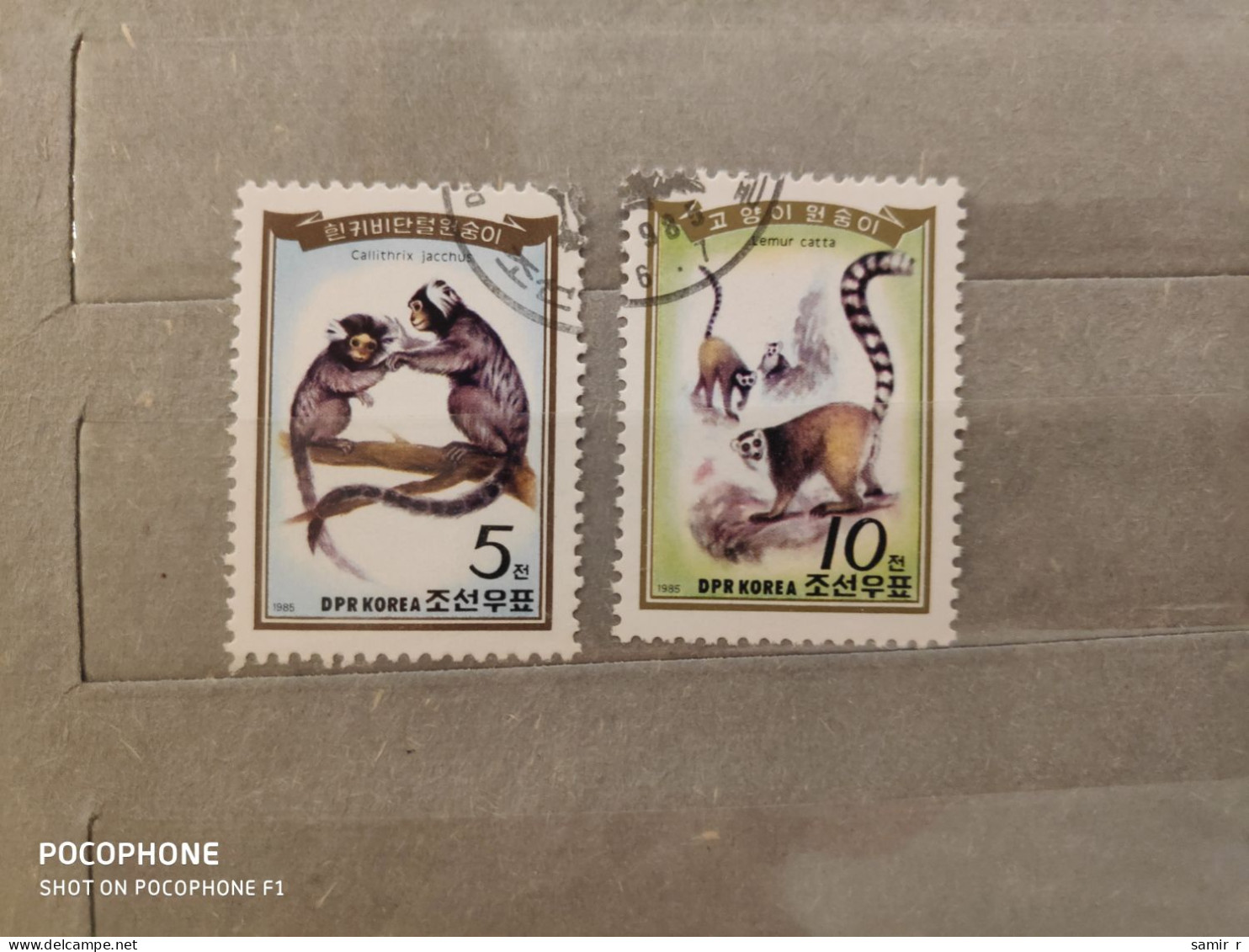 1985	Korea	Monkeys (F94) - Korea (Zuid)