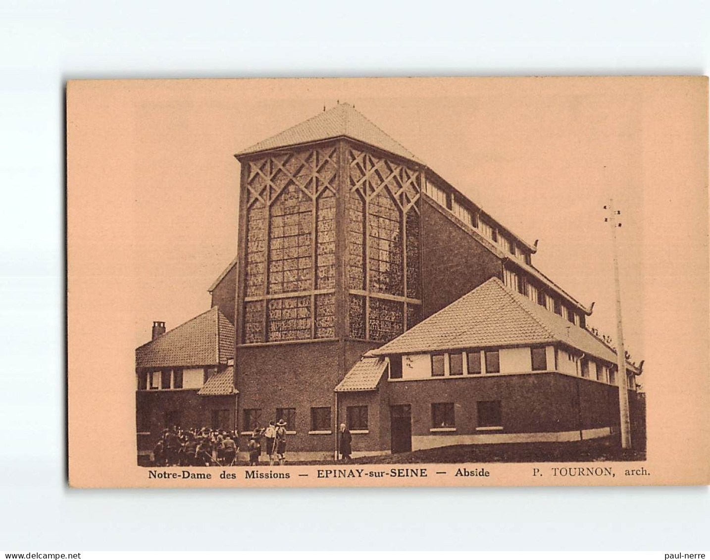 EPINAY SUR SEINE : Notre-Dame Des Missions Abside - Très Bon état - Other & Unclassified