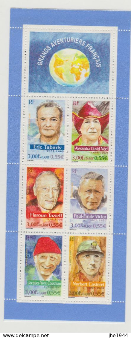 France Carnet N° BC3348 ** Personnages Célébres - Commemoratives