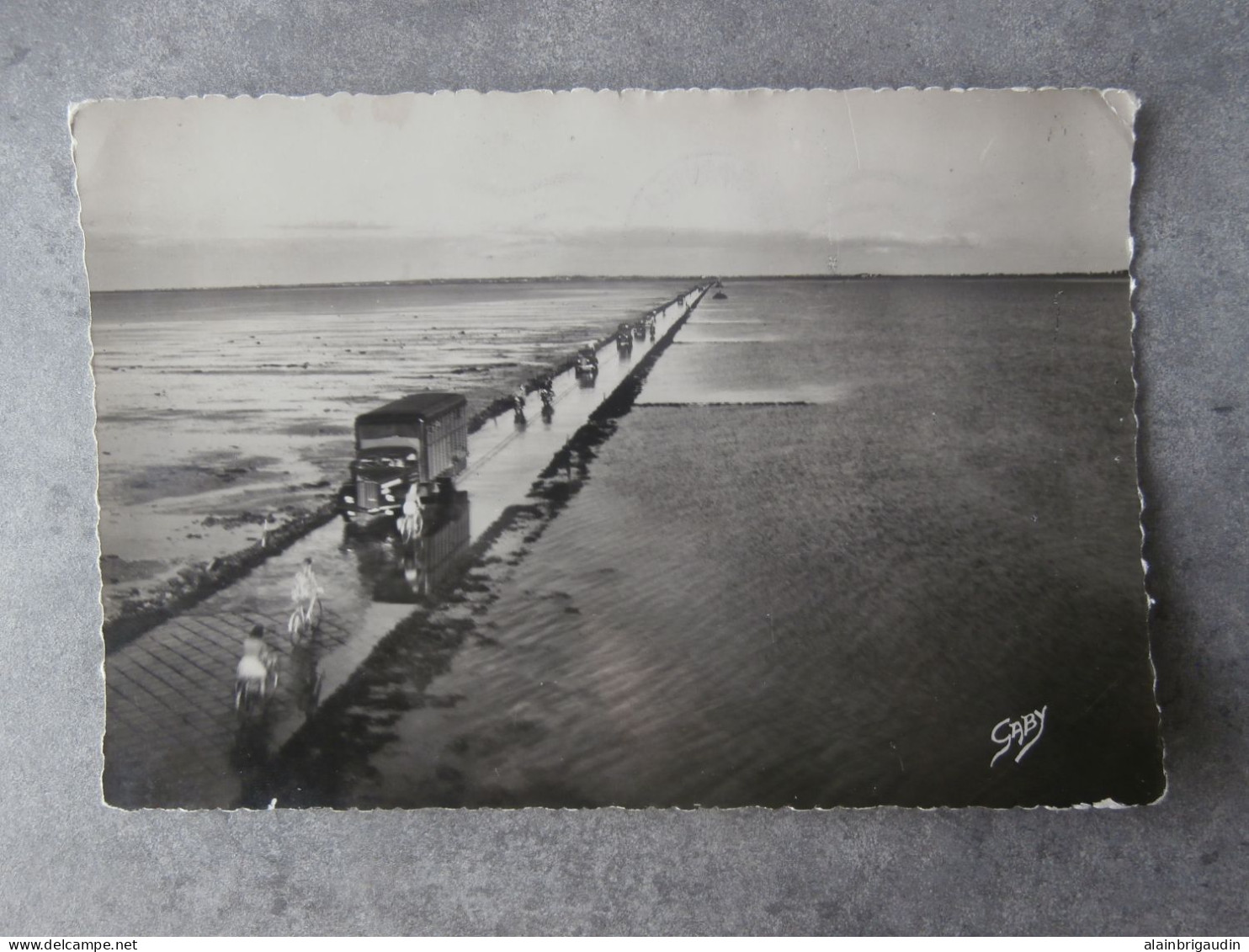 Noirmoutier (Vendée) Passage Du Gois 1952 - Noirmoutier