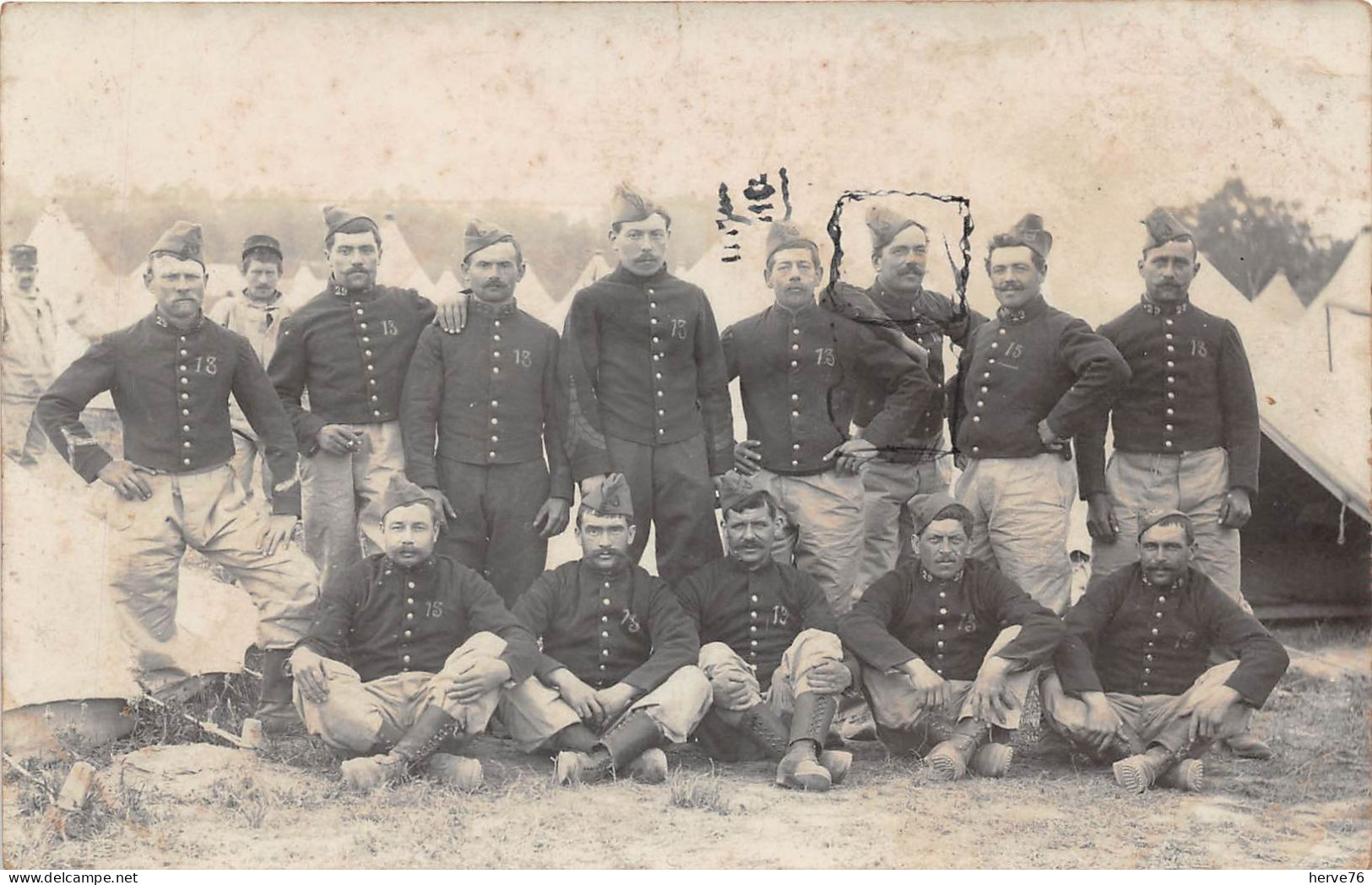 Militaria - Carte Photo - Soldats Du 29ème Régiment - Regiments