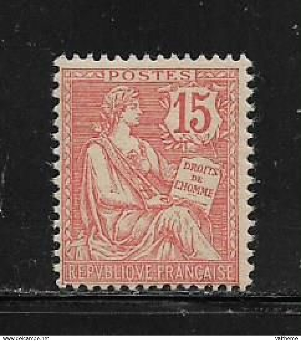 FRANCE  ( FR1 -  306 )  1902   N°  YVERT ET TELLIER  N°  125     N** - Neufs