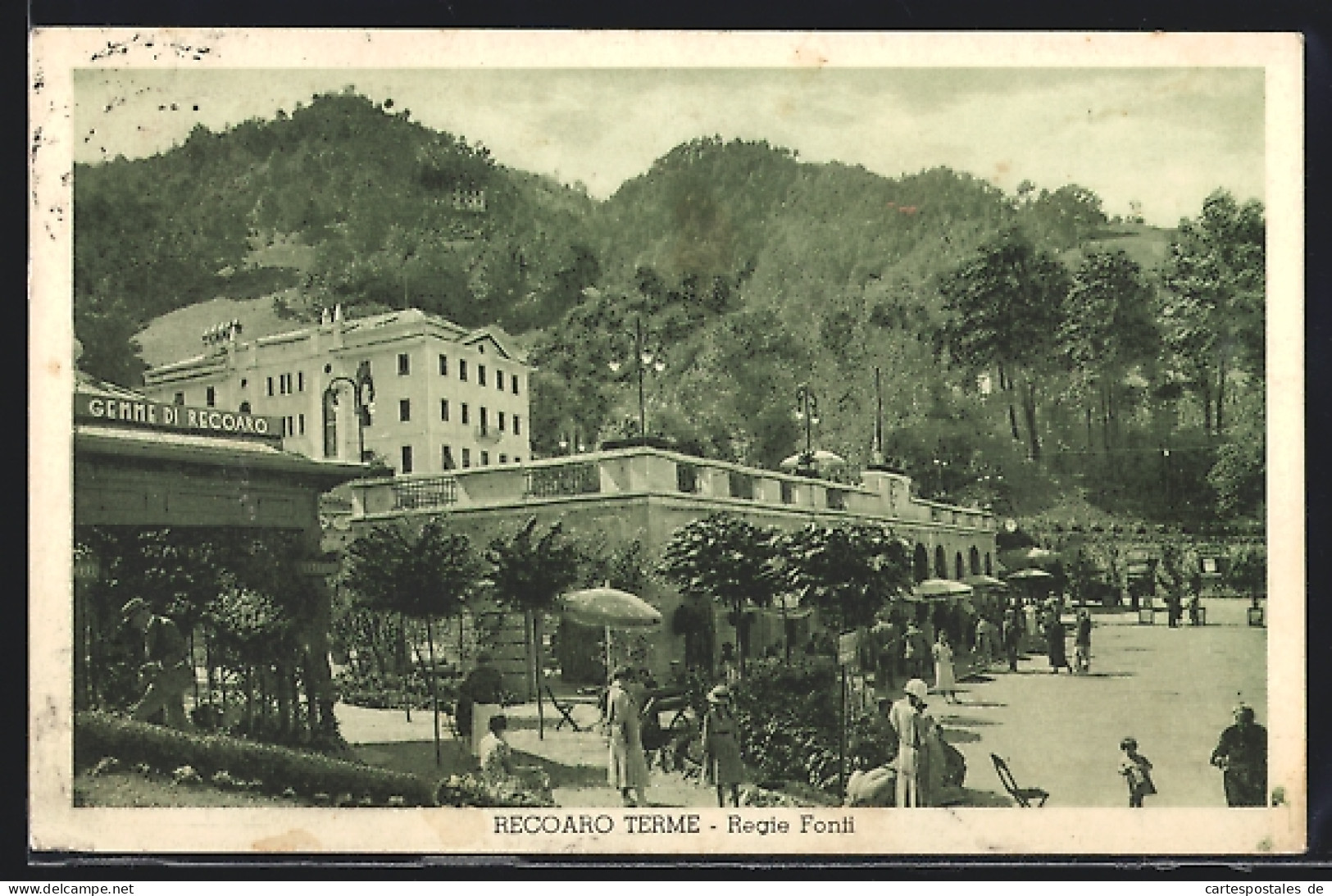 Cartolina Recoaro Terme, Regie Fonti  - Autres & Non Classés