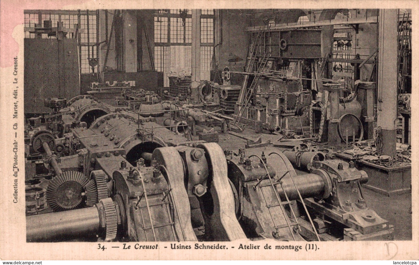 71 - LE CREUSOT / USINES SCHNEIDER - ATELIER DE MONTAGE - Le Creusot