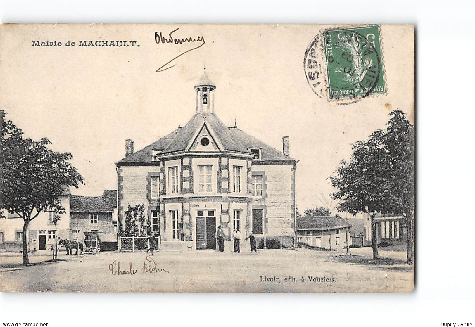 Mairie De MACHAULT - Très Bon état - Other & Unclassified