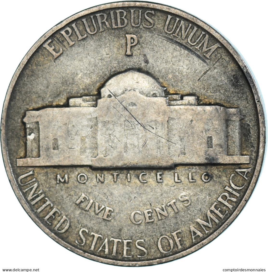 Monnaie, États-Unis, 5 Cents, 1942 - 1938-…: Jefferson