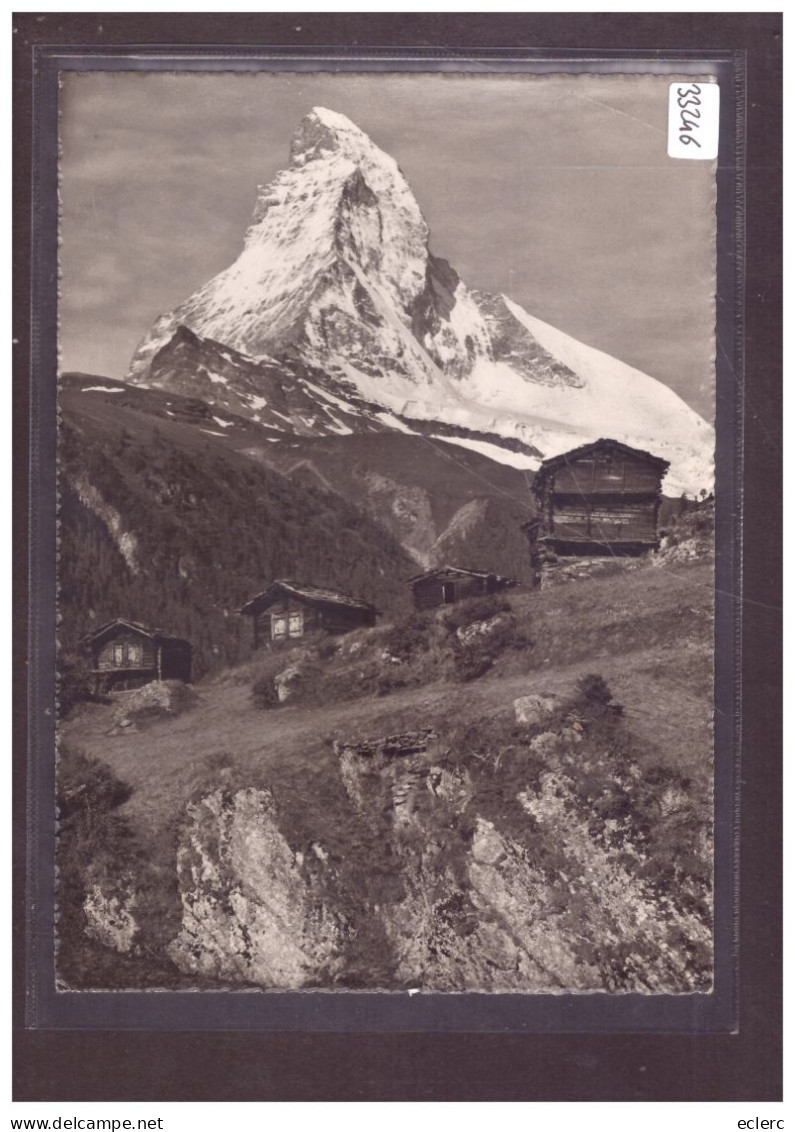 FORMAT 10x15cm - ZERMATT - CERVIN - TB - Zermatt