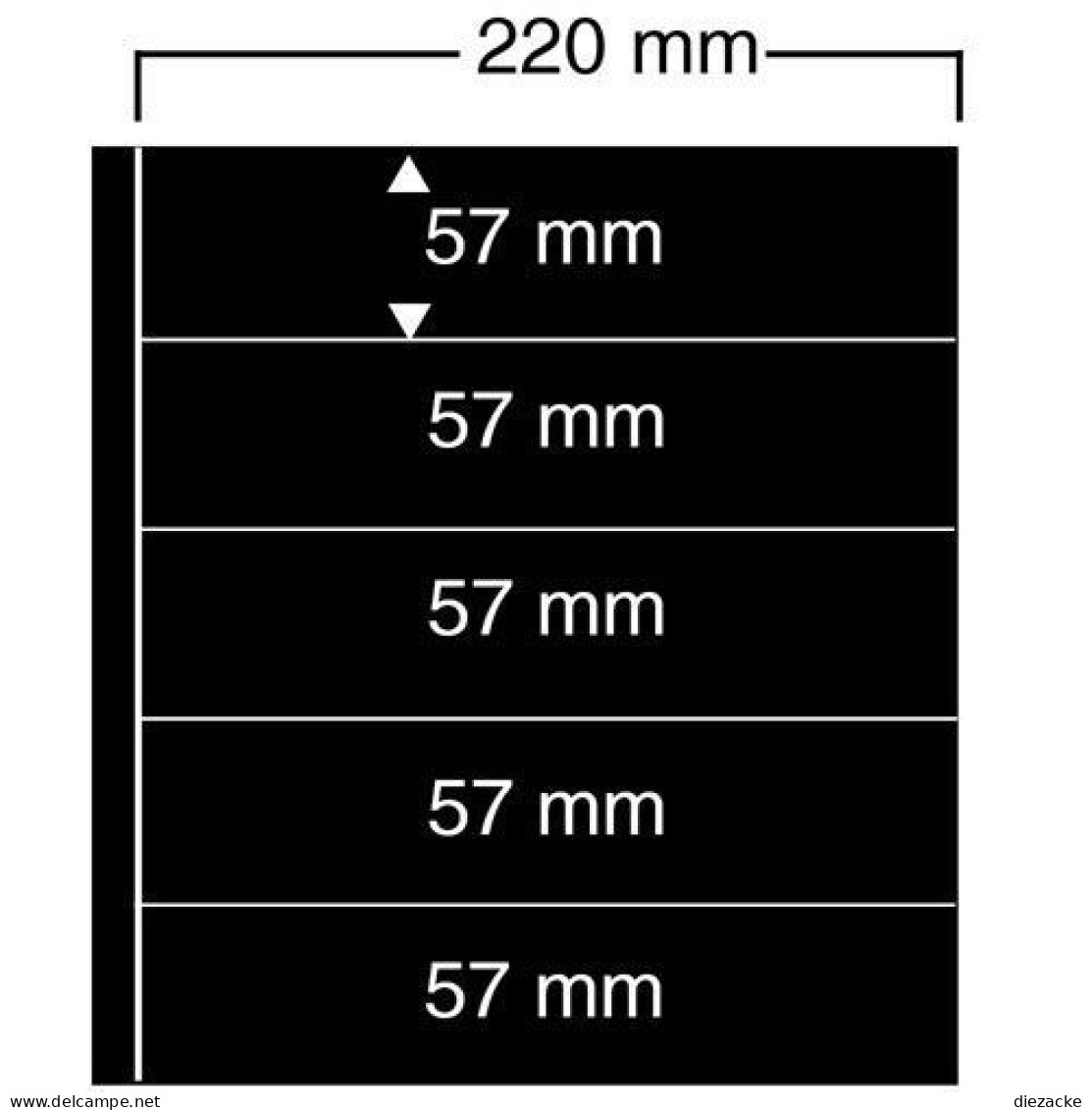 Safe Einsteckblätter Schwarz Für Compact A4-Album Nr. 455 (10er Pack) Neu (VD755 - Other & Unclassified