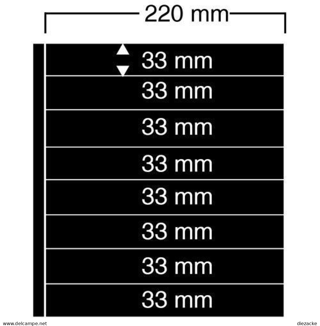 Safe Einsteckblätter Schwarz Für Compact A4-Album Nr. 458 (10er Pack) Neu (VD756 - Sonstige & Ohne Zuordnung