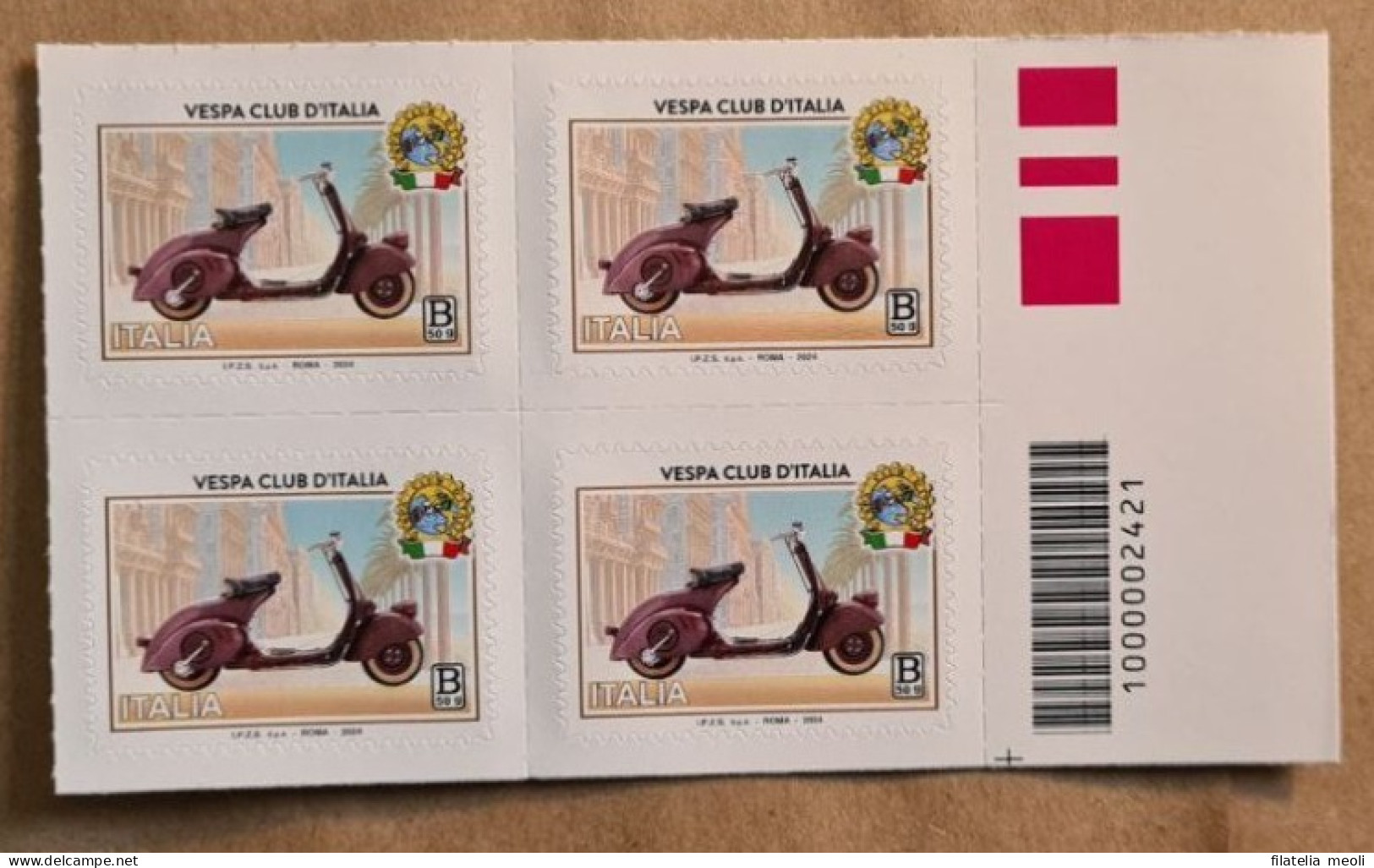 ITALIA 2024 VESPA CLUB - 2021-...: Mint/hinged