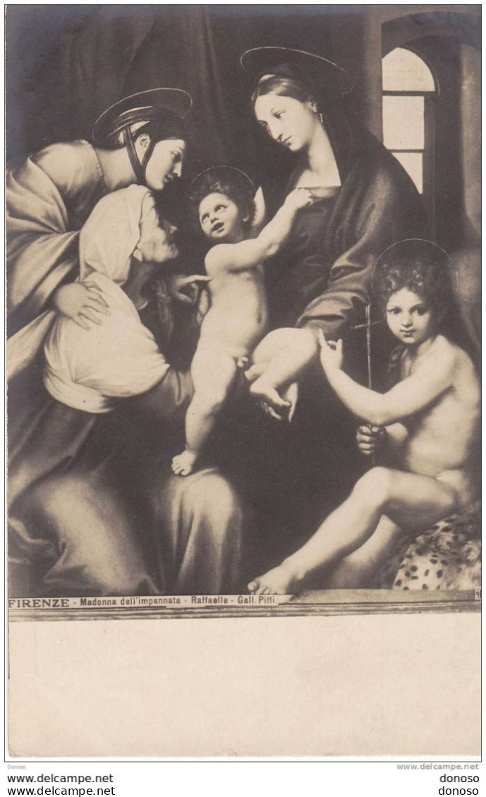 FIRENZE, FLORENCE, RAPHAËL Madonna Del Impannata - Paintings