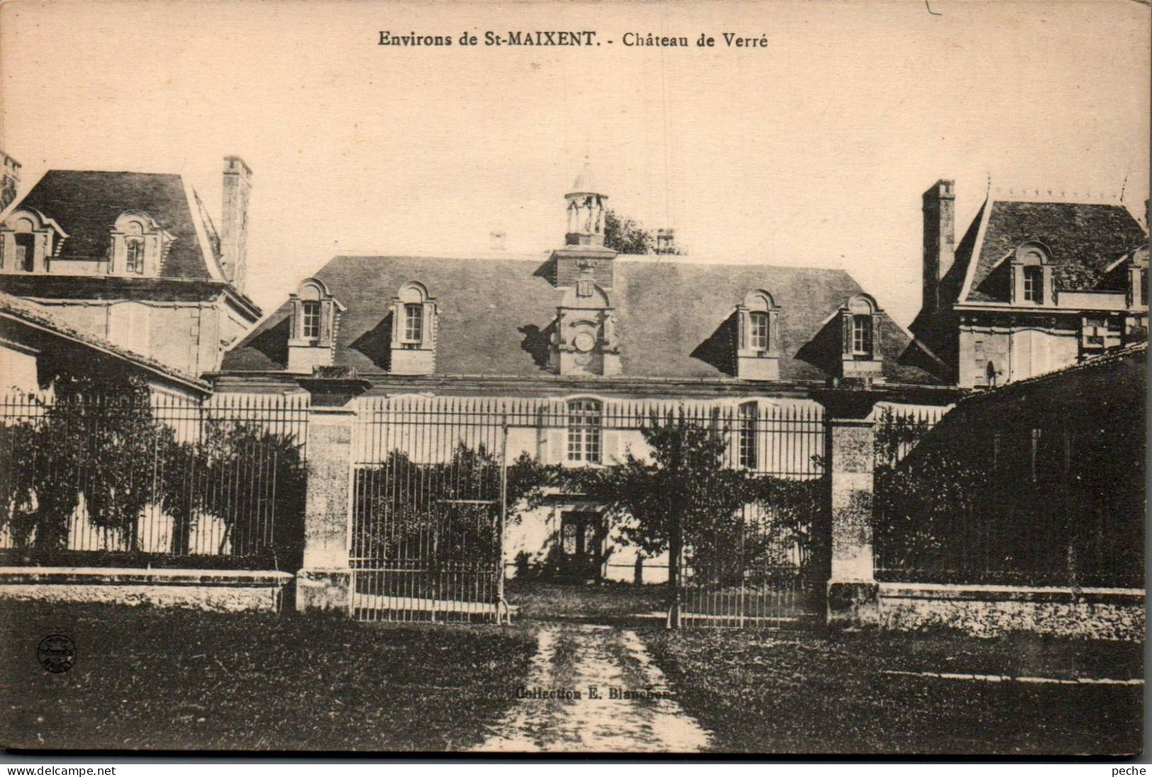 N°1279 W -cpa Saint Maixent -château De Verré- - Saint Maixent L'Ecole