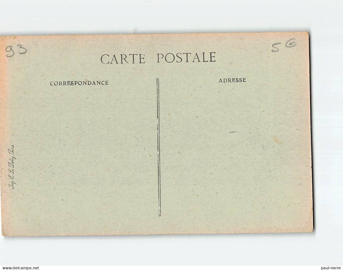 LA COURNEUVE : Catastrophe Du 15 Mars 1918 - état - La Courneuve