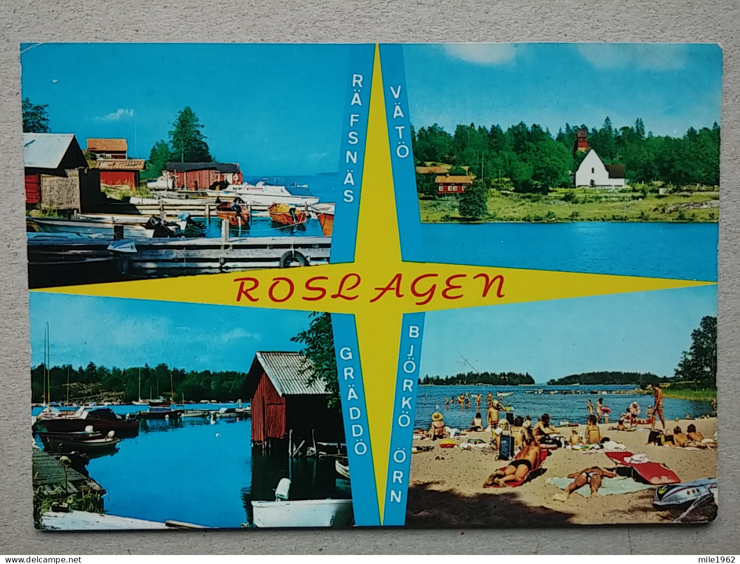 KOV 536-26 - SWEDEN, ROSLAGEN, GRADDO - Suède